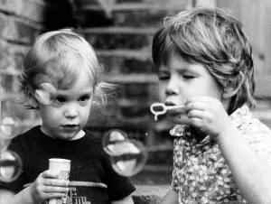 00001 Prints: Children Playing Print October 1975 Matthew Rowntree