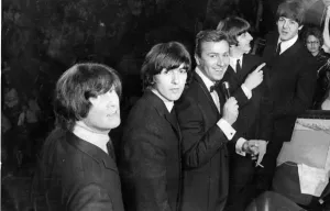 00002 Prints: The Beatles at the Daily Mirror Golden Ball Print
