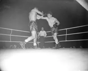 00002 Prints: Jack Gardiner v Johnny Williams Boxing Print