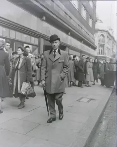 00002 Prints: Edwardian Style Swagger Coat Print, 1952