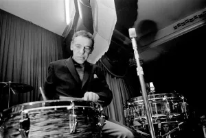 00004 Prints: Buddy Rich Print - 1960s Drum Performance Photo
