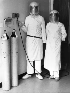 00009 Prints: Lassa Fever Protective Gear Print