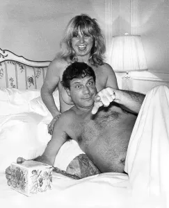 00009 Prints: Elizabeth Ewall Print with Oliver Reed in Bed