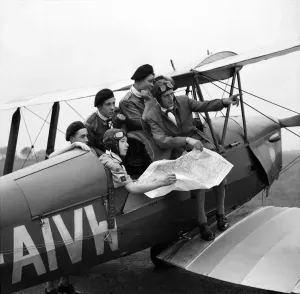 00010 Prints: Print of Air Scouts, Newcastle