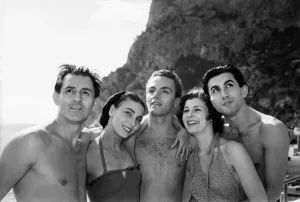 00011 Prints: Gracie Fields Print: Friends on Capri, October 1952