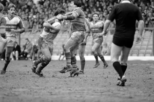 00012 Prints: Hull Kingston Rovers Print, 1986 Rugby Match