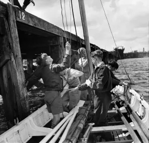 00013 Prints: Sailing Lesson Print for Amble County Modern School Boys