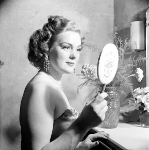00013 Prints: Valerie Moon Print - Ice Skater, June 1952