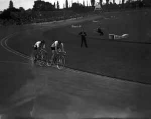 00015 Prints: Herne Hill Cycling Print 1948