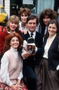 0000to0099 Prints: Jeremy Brett and cast of Sherlock Holmes television series Print
