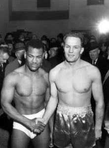 00018 Prints: Joe Bygraves Weigh In Print at Earls Court Stadium