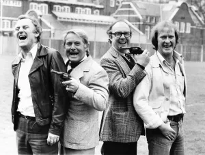 0000to0099 Prints: Morecambe and Wise Meet Sweeney Print 1978