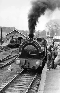 00019 Prints: Rebuilt 0-4-0 Saddle Tank Steam Train Print