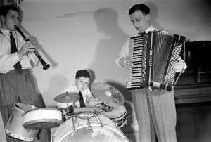 00020 Prints: Victor Feldman Boy Drummer Print Circa 1938