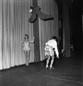 00023 Prints: Print of Warren, Latona, and Sparks act at the Palladium