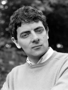 00024 Prints: Rowan Atkinson in a North London sound recording studio, 1987 Print