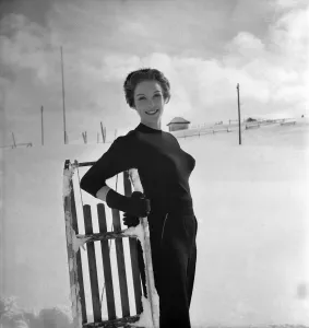 00026 Prints: Print of Eva Dahlbeck in The Village film, 18th December 1952