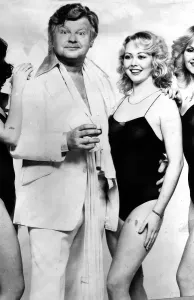 00029 Prints: Benny Hill Print with Debbie Linden December 1978 Photo