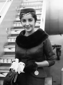 00029 Prints: Elizabeth Taylor in her prime, a print from 1954