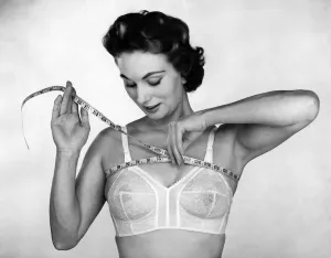 1955 Print: Chain Store Buyer's Bust Measurement Method