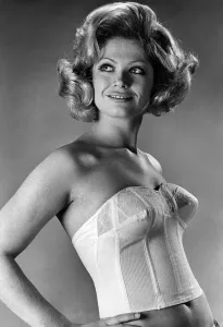 1950s Lingerie Print: Basque-Style Underwear