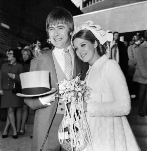 00032 Prints: Mike Yarwood Print: A 1969 Photo of the Comedian's Wedding Day