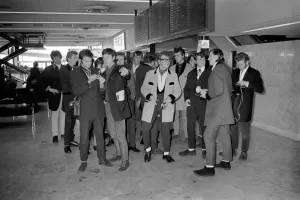 00032 Prints: Gene Vincent at Heathrow Airport Print