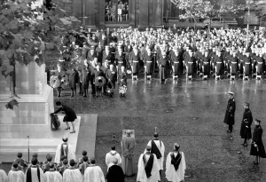 00034 Prints: Remembrance Sunday in Whitehall Print, November 1969