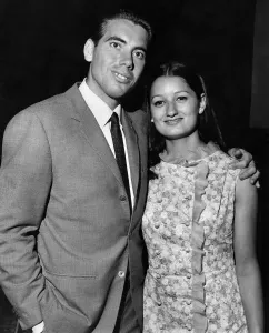 00036 Prints: Mr and Mrs. Santana Print, July 1966 Photograph