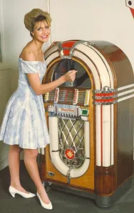 00040 Prints: Wurlitzer Juke Box Print