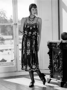 00043 Prints: 1920s Beaded Flapper Dress Print