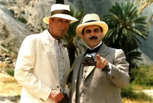 00044 Prints: David Suchet as Poirot Print, Almeria Spain 1980s