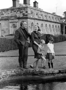 00046 Prints: Prince Rainier with Family in Ireland Print