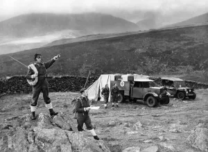 00048 Prints: R.A.F. Mountain Rescue Unit Print, November 1943