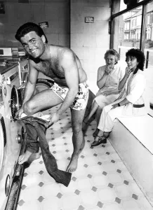 00049 Prints: Tony Carlisle in Mr 501 Jeans Print, July 1987