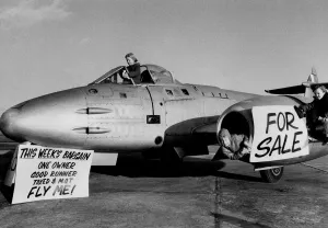 00050 Prints: R.A.F. Colerne Museum Planes Sale, February 1976 Print