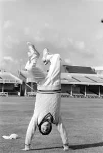 00052 Prints: Derek Randall at Trent Bridge, April 1977 Print