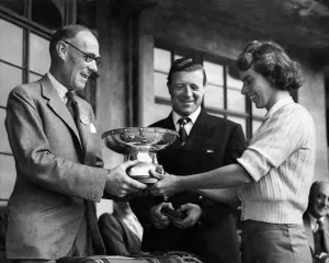 00053 Prints: Birkdale Golf Club 1950 Mixed Foursomes Print