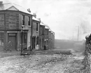 00054 Prints: Derelict Housing Print - Riversdale Road, Gateshead (00054)
