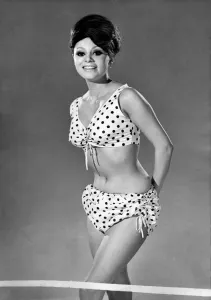 00056 Prints: Reveille Fashions 1964 Polka Dot Bikini Print