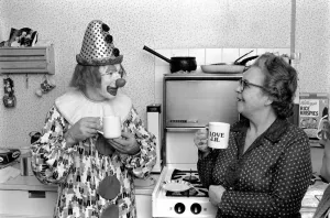 00057 Prints: Mr. Blower the Clown Print, March 1981