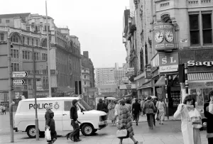 00057 Prints: Manchester Piccadilly/Market Street Print May 1981