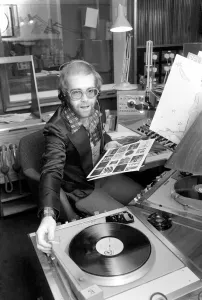 00057 Prints: Elton John's First BBC DJ Programme Print, March 1975