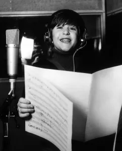 00058 Prints: Neil Reid in Recording Studio Print, Opportunity Knocks 1971