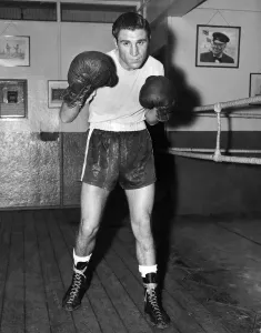 00059 Prints: Willie Toweel Sparring Print, June 1957