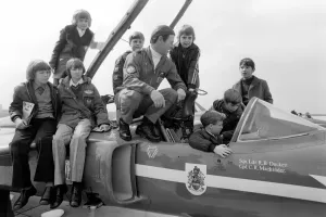 Red Arrows Prints: The Red Arrows 10th Birthday Print: April 1975
