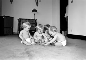 00060 Prints: Chocolate Cake Chaos Print - April 1975