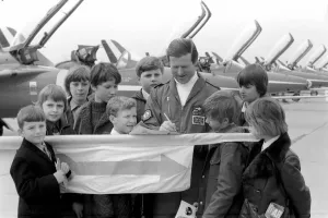 Red Arrows Prints: The Red Arrows 10th Birthday Print, April 1975