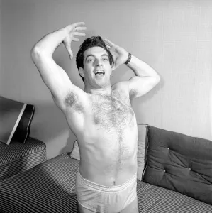 00062 Prints: Singer Frankie Vaughan Print circa 1957