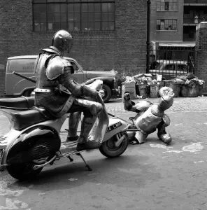 00066 Prints: Vintage Print: Knights of the Road, July 1957